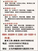 義馬樂分商城招賢納士