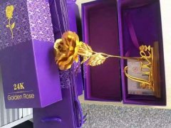七夕快到了，備戰(zhàn)情人節(jié)求婚約會結(jié)婚必不可少我們24k金玫瑰！