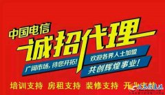 中國電信全城誠邀加盟合作代理