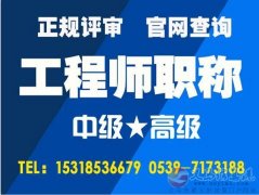 山東省內外中高級職稱評審